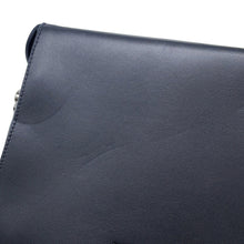 将图像加载到图库查看器中，Dior CDMetal Shoulder Bag Navy Leather

