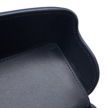 将图像加载到图库查看器中，Dior CDMetal Shoulder Bag Navy Leather
