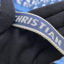 将图像加载到图库查看器中，Dior Oblique Reversible Tote Bag Light Blue Canvas Pile
