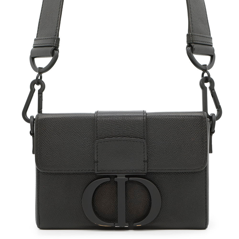 Dior Montaigne Shoulder Bag BlackM9204SBAV_M989 Leather