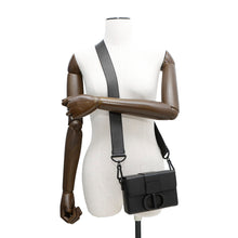 将图像加载到图库查看器中，Dior Montaigne Shoulder Bag BlackM9204SBAV_M989 Leather
