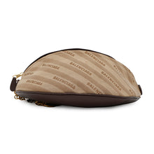Load image into Gallery viewer, BALENCIAGA Souvenir Crossbody Bag Beige/Brown551550 Canvas Leather Size XS
