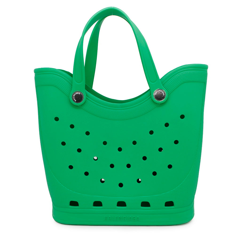 BALENCIAGA Crocs Tote Bag Green702266 Rubber
