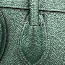 Load image into Gallery viewer, CELINE Luggage shopper Dark Green189793 Leather Size micro
