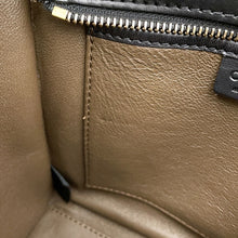 将图像加载到图库查看器中，CELINE Luggage shopper Blue/Beige/Black168243 Suede leather Size Nano
