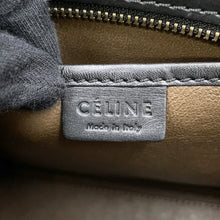 将图像加载到图库查看器中，CELINE Luggage shopper Blue/Beige/Black168243 Suede leather Size Nano
