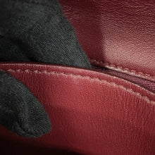 将图像加载到图库查看器中，CELINE Classic Box Shoulder Bag Bordeaux189183 Leather Size Small
