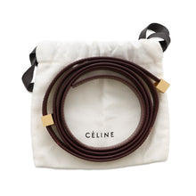 将图像加载到图库查看器中，CELINE Classic Box Shoulder Bag Bordeaux189183 Leather Size Small
