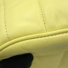 Load image into Gallery viewer, CELINE Mono Chrome Chain Shoulder Bag Yellow111273 Leather
