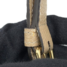 Load image into Gallery viewer, CELINE Cabas de France 2-Way Handbag Beige191963 Leather Size Small
