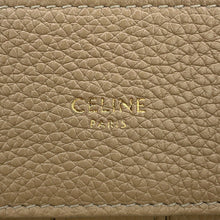 Load image into Gallery viewer, CELINE Cabas de France 2-Way Handbag Beige191963 Leather Size Small
