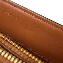 将图像加载到图库查看器中，CELINE 16 SEISE 2WAY Handbag Brown188003 Calf Leather Size Small
