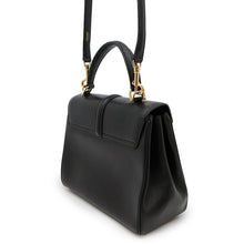 Load image into Gallery viewer, CELINE 16 SEISE 2WAY Handbag Black188003 Calf Leather Size Small
