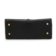 Load image into Gallery viewer, CELINE 16 SEISE 2WAY Handbag Black188003 Calf Leather Size Small
