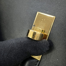 Load image into Gallery viewer, CELINE 16 SEISE 2WAY Handbag Black188003 Calf Leather Size Small
