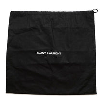 将图像加载到图库查看器中，SAINT LAURENT PARIS logo messenger bag Black688253 Velvet Leather
