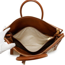 将图像加载到图库查看器中，SAINT LAURENT PARIS Jour 2WAY Tote Bag Beige/Brown683825 Canvas Leather
