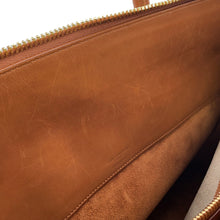 将图像加载到图库查看器中，SAINT LAURENT PARIS Jour 2WAY Tote Bag Beige/Brown683825 Canvas Leather
