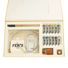 将图像加载到图库查看器中，FENDI Drawing bucket personalized color kit White8BR600 Linen
