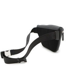 将图像加载到图库查看器中，FENDI Logo Crossbody Bag Black7VA562 Leather
