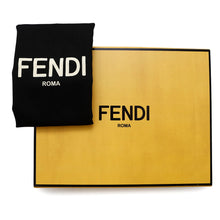 将图像加载到图库查看器中，FENDI Logo Crossbody Bag Black7VA562 Leather
