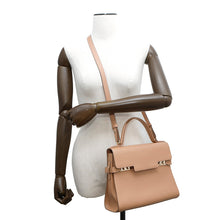 Load image into Gallery viewer, Delvaux Tempe 2WAY Handbag Beige Leather Size MM
