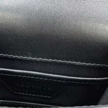Load image into Gallery viewer, Gianni Versace Medusa Studded Shoulder Bag Black Leather
