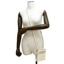 Load image into Gallery viewer, Valextra Valextra Slim B Traccolina Shoulder Bag WhiteWBBR0061028LOCNTWW Soft Calf Leather
