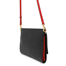 Load image into Gallery viewer, MARNI Marni Trunk Bag Shoulder Bag Black/Multicolor Leather
