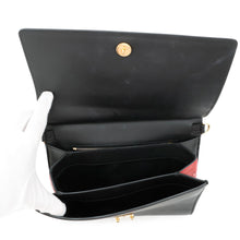 Load image into Gallery viewer, MARNI Marni Trunk Bag Shoulder Bag Black/Multicolor Leather
