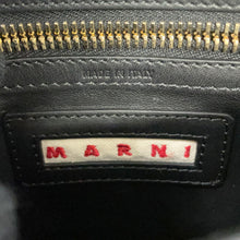 Load image into Gallery viewer, MARNI Marni Trunk Bag Shoulder Bag Black/Multicolor Leather
