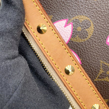 将图像加载到图库查看器中，LOUIS VUITTON Pochette Accessoires Brown/PinkM92006 Monogram Cherry Blossom
