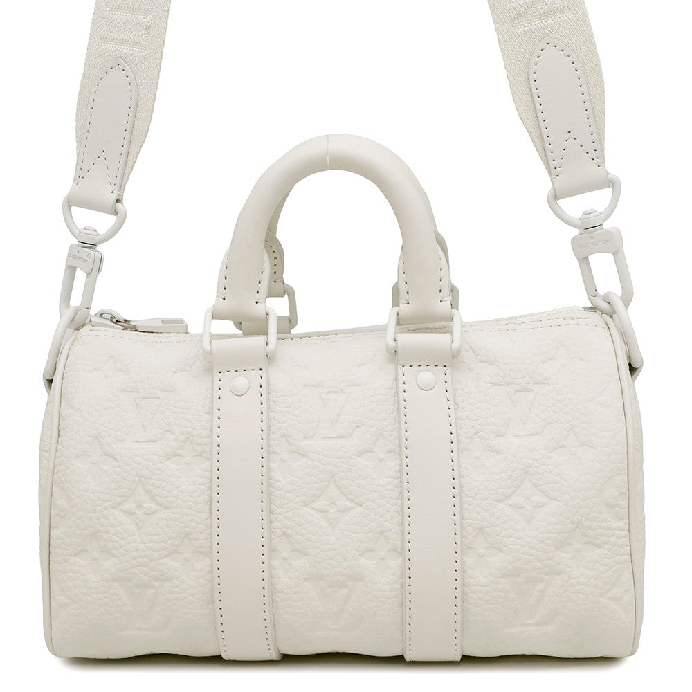 LOUIS VUITTON Keepall Bandouliere Full MoonM24434 Monogram・Taurillon Size 25