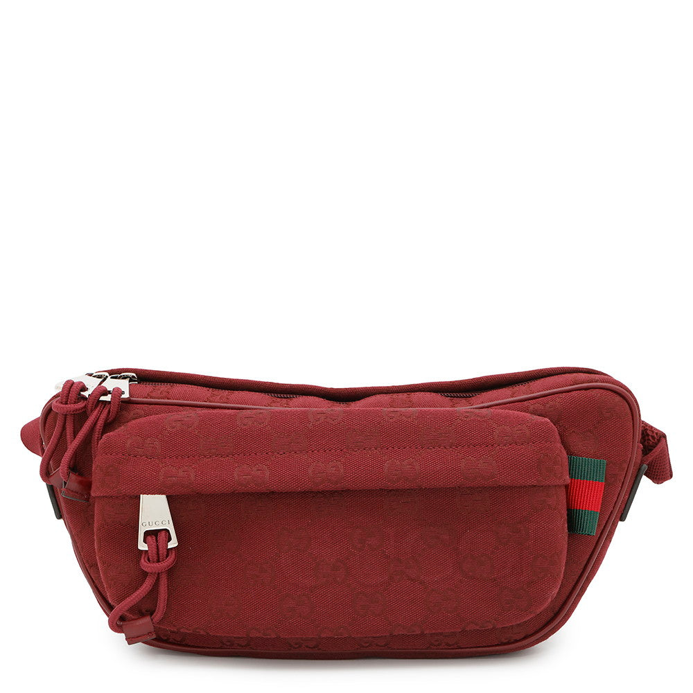 GUCCI GG Cross Body Bag Rosso Ancora802096 GG Canvas Size Small