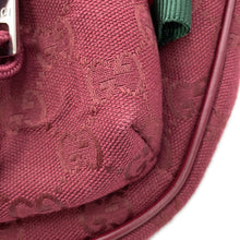 将图像加载到图库查看器中，GUCCI GG Cross Body Bag Rosso Ancora802096 GG Canvas Size Small
