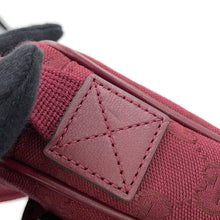 将图像加载到图库查看器中，GUCCI GG Cross Body Bag Rosso Ancora802096 GG Canvas Size Small
