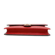 Load image into Gallery viewer, GUCCI Interlocking G Chain Wallet Red510314 Leather
