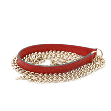 Load image into Gallery viewer, GUCCI Interlocking G Chain Wallet Red510314 Leather
