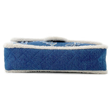 Load image into Gallery viewer, CHANEL Egyptian Line Single Flap Chain Shoulder Blue Denim Mouton
