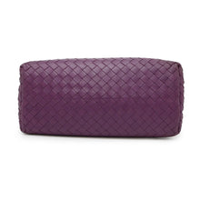 Load image into Gallery viewer, Bottega Veneta INTRECCIATO Roma Handbag Purple489509 INTRECCIATOLeather Size Small
