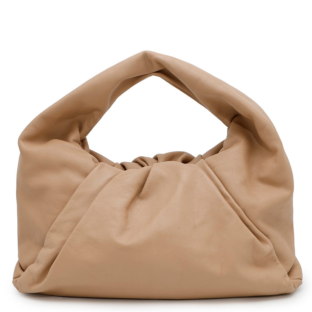 Bottega Veneta The ShoulderPouch Beige610524 Leather