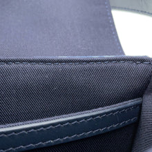 Load image into Gallery viewer, Dior Oblique Dior Tears Saddle Messenger Bag Blue/Navy2ADCA435DDO Canvas Leather Size Mini
