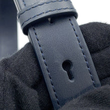 将图像加载到图库查看器中，Dior Oblique Dior Tears Saddle Messenger Bag Blue/Navy2ADCA435DDO Canvas Leather Size Mini
