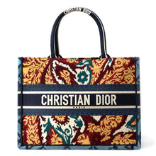 Load image into Gallery viewer, Dior Book Tote Embroidery Multicolor Canvas
