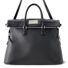Load image into Gallery viewer, Maison Margiela 5AC Bag Black Leather Size Large
