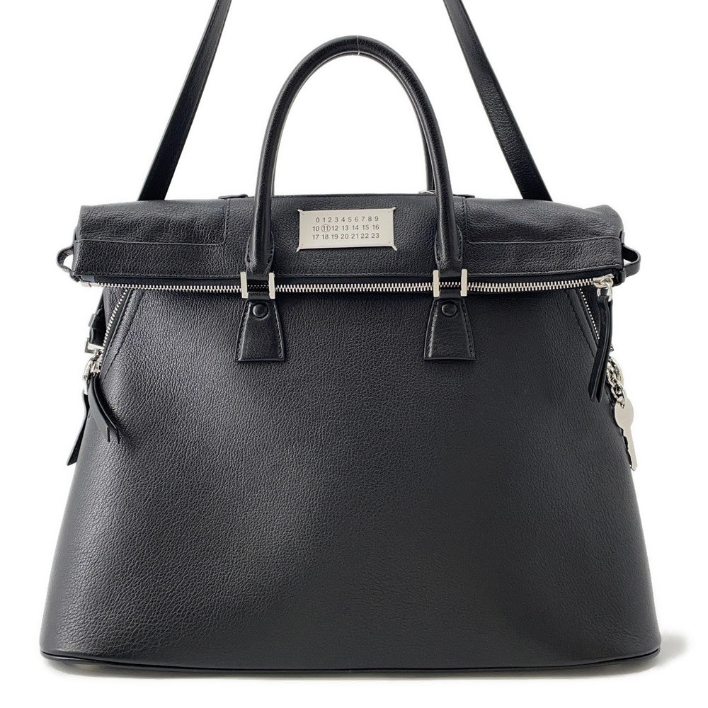 Maison Margiela 5AC Bag Black Leather Size Large