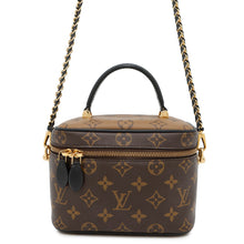 将图像加载到图库查看器中，LOUIS VUITTON Vanity NV NoirM45165 Monogram Monogram Reverse Canvas Size PM
