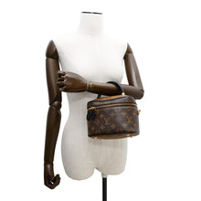 将图像加载到图库查看器中，LOUIS VUITTON Vanity NV NoirM45165 Monogram Monogram Reverse Canvas Size PM
