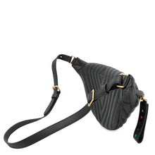 Load image into Gallery viewer, LOUIS VUITTON New Wave Bumbag NoirM53750 Calf Leather

