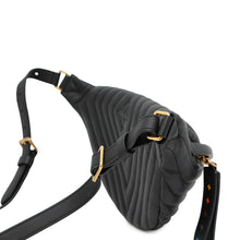 Load image into Gallery viewer, LOUIS VUITTON New Wave Bumbag NoirM53750 Calf Leather
